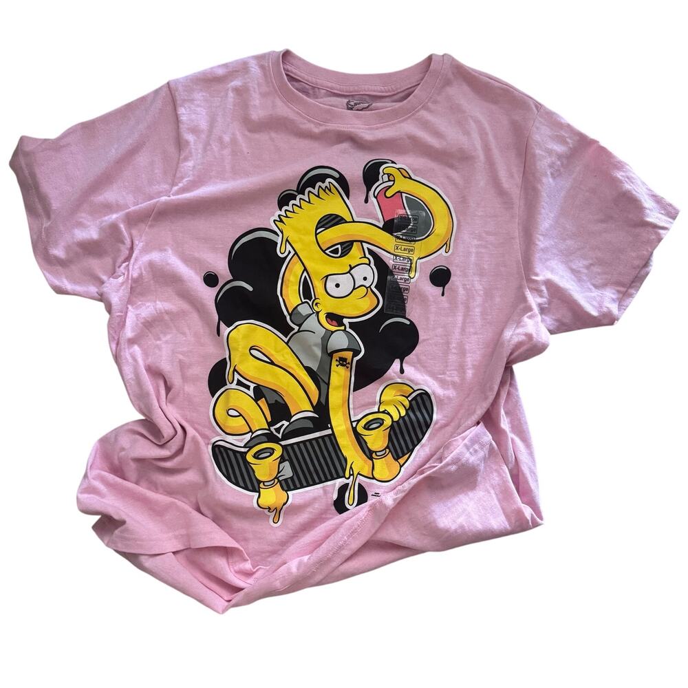 New to Posh B 🔆| The Simpsons Homer Crazy Skateboard Print XL NWT